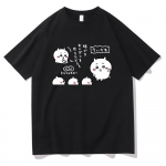 Armas Chiikawa T-s&auml;rk Unisex /Naiste Harajuku Esteetiline Graafiline Kawaii T-s&auml;rk Kuum Unisex Anime Multikas Naljakas Puuvillased T-s&auml;rgid Korea 2XL