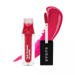 SUGAR Cosmetics - Time To Shine - Lip Gloss - 04 Peppy Hill (Bright Fuchsia) - 4.5 gms - High Shine Lip Gloss with Jojoba Oil