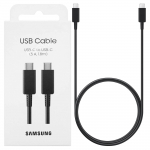 Kaabel Samsung Ep-Dx510Jb USB-C - USB-C 5A Must/Black 1.8M