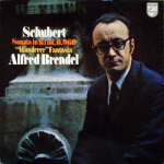 LP plaat FRANZ SCHUBERT - ALFRED BRENDEL - Sonaat B-duuris, D. 960 / Wandere 6500285 Philips 1972 Holland Klassikaline Kasutatud