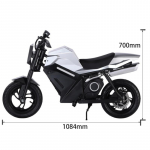 Children's electric motorcycle, 250W, two-wheeled electric motorcycle can accommodate adults,for Kids Ages 5-8