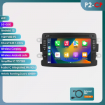 Ossuret Intelligent 7862 2din Android Autoraadio Dacia Logan Dokker Duster Sandero Lodgy Renault Captur Symbor Duster Lada Xray 2 Multimeedia GPS-i jaoks P2CP 4Core 2G 32G