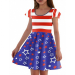 T&uuml;drukute v&auml;ikelapse varrukakleit kleidid vabaaja peo koolikleidid riided t&uuml;drukutele 110 sinine