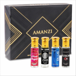 French Collection Attar rull-pudelis meestele ja naistele | Magus, tsitruseline, v&auml;rske akvaatiline ja puidune aroom | Ittar parf&uuml;&uuml;m | 6 ml kumbki 24 ML