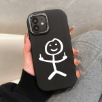 OPPO A16 A38 A57 A58 A74 A78 A98 jaoks Reno8T Reno13F jaoks Realme C25S C53 C65 jaoks multikas must kass h&otilde;bedase &auml;&auml;rega pehmest vedelast silikoonist kaitse&uuml;mbris OPPO Reno12 FS 5G valge