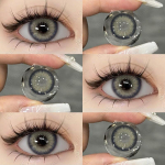 EYESHARE New FLORENCE Series Contact Lenses for Eyes Natural Korean Softlens 14.5mm Brown Eye Lens Gray Pupils Cosmetics