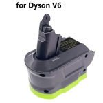 Adapter konverter Ryobi 18V jaoks Dyson V6/V7/V8 tolmuimeja AVE jaoks gray