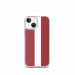 Coque T&eacute;lephone Drapeau Lettonie &ndash; iPhone 13 mini
