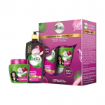 Dabur Vatika Juuste v&auml;ljalangemise kontrolli komplekt Sibula&scaron;ampooniga 640 ml ja Toitev mask 500 g tugevamate, tihedamate juuste ja peanaha hooldamiseks