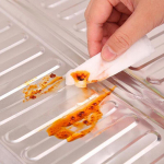 K&ouml;&ouml;gi&otilde;li deflektor Alumiiniumfooliumist pliidiplaadi &otilde;li deflektor Creative K&ouml;&ouml;gitarbed K&uuml;psetamine Soojusisolatsioon Pritsme summuti &Otilde;li deflektor