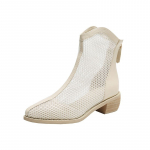 Saapad tutiga naiste poolsaapad terava ninaga sandaalid jalatsid v&otilde;rgust l&uuml;hikesed kingad naistele mood 2024 pakkumine sooduspakkumine kuum pu 40