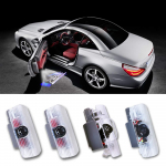 Toyota Crowni viisakusvalgusti, ukse tervitusvalgusti, Crowni viisakuslamp, LED-logo projektsioon, kardin