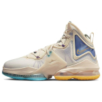 Nike LeBron 19 Minneapolis Lakers Unisex tossud Valge P&auml;rlvalge &Uuml;likoolikuld DC9339-200 43 beige