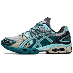 Kiko Kostadinov x ASICS UB3-S Gel Nimbus 9 Piedmont Grey Aruba Blue Unisex tossud 1201A442-020 42.5