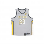 Nike NBA Swingman s&auml;rk City Edition - Cavaliers LeBron James #23 Meeste s&auml;rk Hall 912087-007 S