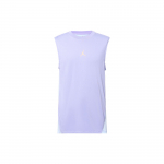 Jordan Dri-Fit Dongdan Kontrastne Numbrilogo Prindiga Vintaaž Kiiresti Kuivuv Varrukateta T-s&auml;rk Meeste Topid Icy-Lilac FD6553-538 S