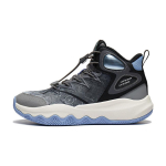 Li Ning Laste Primary 3.0 V2 Pimedas Helendavad Libisemiskindlad Kulumiskindlad Madala S&auml;&auml;rega Korvpallijalatsid Laste korvpallijalatsid Varjuhall YKBT074-3 36