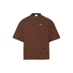 Nike X Jacquemus &Uuml;hiselt Br&auml;nditud &Otilde;&otilde;nesl&otilde;ikega Langenud &Otilde;laga T-s&auml;rk V1 Unisex Topid Kakaopruun FJ3478-259 L