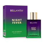 BELLAVITA Night Fever | P&uuml;siv Eau De Parfum 100ml Parf&uuml;&uuml;m Mehele ja Naiselt Puuviljane Esmaklassiline Unisex L&otilde;hn 100ML