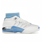 Air Jordan 17 Retro Low SP UNC 2024 Meeste tossud Valge University-Blue Kroom FJ0395-101 42