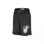 Nike Dri-FIT NBA Miami Heat 2023/24 City Edition Logotr&uuml;kiga Vabaajushortsid Meeste l&uuml;hikesed p&uuml;ksid Must DX8708-010 M