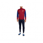 Nike FCDri-Fit Barcelona Strik T&auml;ispikk lukk Seisukrae Pikkade varrukatega Top Kitsas l&otilde;ige Mugav Vabaaja Jalgpallikomplekt Meeste komplektid FJ5407-621 S