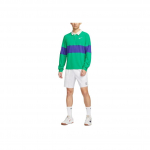 Nike Dri-FIT ADVCourt Slam L&uuml;hikeste Varrukatega Tennises&auml;rk Meeste Topid Spordiv&auml;ljakuroheline Kesk&ouml;&ouml;sinine Valge IB8142-324 S