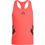 Adidas Neo Logo &Uuml;mmarguse kaelusega Kitsa l&otilde;ikega Varrukateta Vest Meeste Topid Punane JD7314 XS