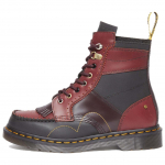 dr. Martens Nahk Vintage Mitmek&uuml;lgne Klassikaline Mood L&uuml;hikesed Martin Saapad Unisex Saapad Must Punane 31836146 36