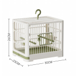 Eriti suur papagoi ja tuvi villa linnupuur s&ouml;&ouml;tmis- ja jootmisjaamadega Portable Viewing Cage
