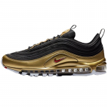 Nike Air Max 97 Must Metallik Kuldne Tossud Vabaajajalatsid AT5458-002 36