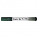 Marqueur couvrant pour textile, vert feuillage, pointe ronde 2-4mm, avec valve