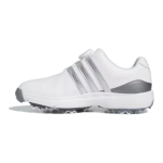 Adidas Tour 360 24 BOA Golf J Valge Raudmetallik Laste Tennised Pilvevalge H&otilde;bedaneMetallik IF0269 38 white