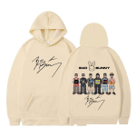R&auml;ppar Bad Bunny Muusikaalbumi Kaanega DTMF Graafiline Huppar Meeste Naiste Hip Hop &Uuml;legabariidiline Dressipluus Mugav Pullover S&uuml;gis ja Talv 3XL beige