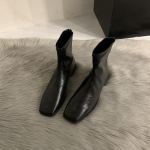 Mood Naine Retro Chelsea L&uuml;hikesed Saapad Briti Stiil 2025 S&uuml;gis Pahkluusaapad Platvorm Lukuga V&auml;ljas Libisemiskindel Ruudukujuline Nina Naiste Saapad 39