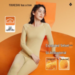 Women's Thickened German Velvet Thermal Underwear Set L (100-120 jin)