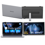 Hunidun Hibook 6 S&uuml;learvuti 15,6 tolli 16GB+256/512GB Intel TwinLake N150 4 tuuma 4 l&otilde;imelist Windows11 Home S&uuml;learvuti 16+256 With 1*SCM6 hall