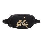 Jordan Pol&uuml;ester Crossbody kott Sling kott V&ouml;&ouml;kotid Tavaline Unisex Must Kuldne Jordan 9A0260-429