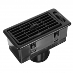 OUNONA Auto &Otilde;hutusava V&auml;ljalaske &Otilde;hukonditsioneeri Voolik Kanal &Otilde;hutusava Auto J&auml;&auml;sulataja Soojendi Jahutus 12.00X8.00X6.00CM must