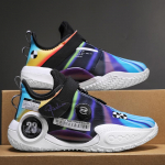 Meeste korvpallijalatsid Hingav polsterdus Libisemiskindlad Kulumiskindlad Jooksujalatsid J&otilde;usaali treeningud Sportlikud Korvpallitossud naistele 45