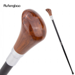 Pruun K&auml;igukang H&otilde;bedane Jalutuskepp Mood Dekoratiivne Jalutuskepp H&auml;rrasmees Elegantne Cosplay Kepp Piiskopikepp 93cm