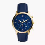 Fossil Neutra Kronograaf Kvarts Sinise Kettaga Meeste K&auml;ekell FS5790