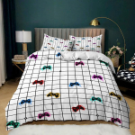 M&auml;ngupuldi tr&uuml;kiga kolmeosaline e-spordi meeste komplekt tekikate 135 * 200 (two-piece set) 90g