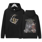 M&auml;ng Clair Obscur Exp&eacute;dition 33 Graafiline Huppar Mehed Naised R&otilde;ivad Mugav Hip Hop Pullover Dressipluus Retro &Uuml;legabariidiline Fliisist Hupparid L gray