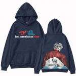 MGK Lost Americana Tour Machine Gun Kelly Huppar Harajuku Hip Hop Pullover Top Huppar Kingitus S