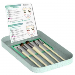 Kit pour les Yeux - EcoTools - D&eacute;finition Quotidienne - 5 pinceaux - Manches en bambou - Coffret compact
