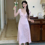 Pidžaamad Printsessistiilis Seksikad Suvised J&auml;&auml;siidist Naiste Seksikad Puhtad Stiilsed Kodukleidid V&auml;liskandmiseks &Otilde;hukesed Stiilid XL