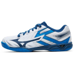 Mizuno libisemiskindlad kulumiskindlad madalad treeningjalatsid Unisex Valge Sinine Tennised 81GA2420-01 43