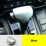 Carbon fiber Car Gear Head Shift Knob Cover Gear Shift Handle Trim Sticker For Honda crv CR-V 2017- 2022 Accessories h&otilde;be