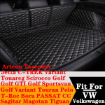 Auto pagasiruumi matt, pakiruumi padja kate Volkswagen VW CC Touareg Scirocco GOLF POLO Jetta T-Roc Tiguan jaoks Wine Red